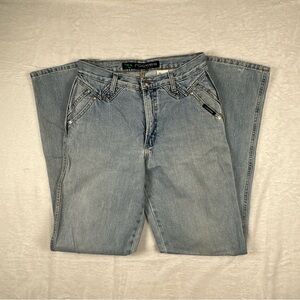 Vintage 80s90s Rockies Blue Jeans Cotton Denim Authentic
Size 28/7 High Waist